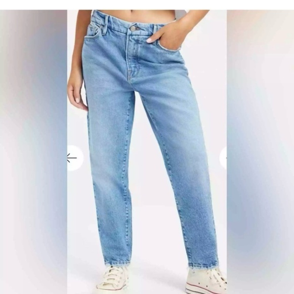 Good American Girlfriend High Rise Jeans NWT Sz 26